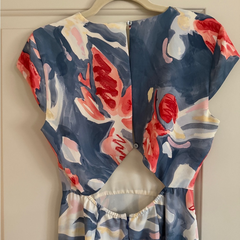 Babaton Multicolor Abstract Dress